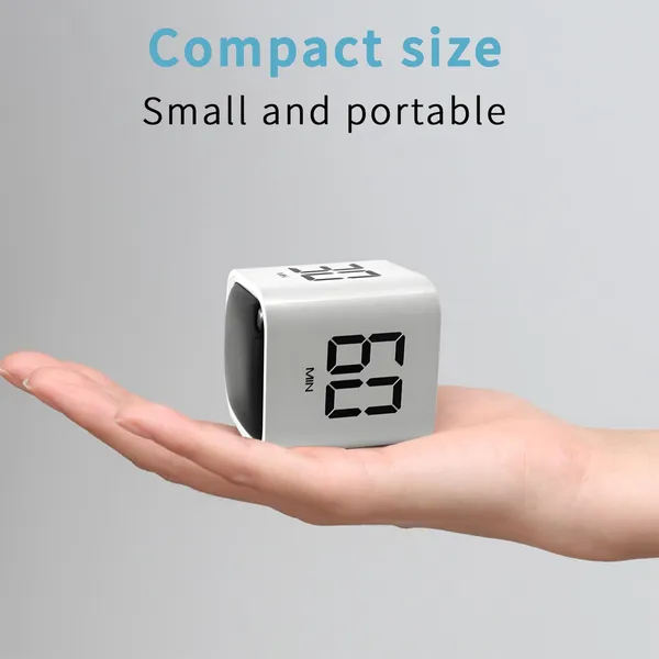 Qumox_Pomodoro_Timer_Cube_Productivity_Timer_With_Adjustable_Sound_And_Vibration_Alert_Ideal_For_Work_Office_Adhd_Study_And_Tasks_5_10_30_60_Minutes_Custom_Countdown_White