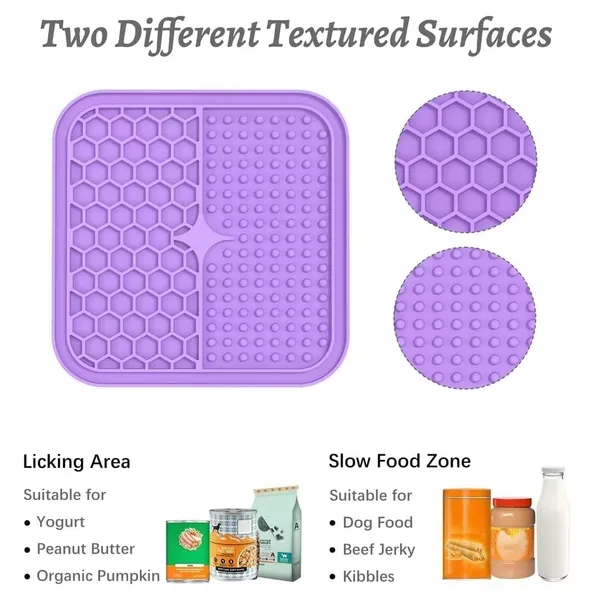 2pcs_Small_Lick_Mat_For_Dogs_With_Suction_Cups_Purple_Light_Blue