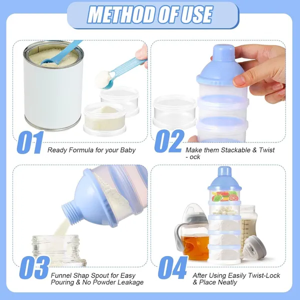 Formula_Dispenser_On_The_Go_5_Compartments_Stackable_Baby_Milk_Powder_Kids_Snack_Container_Bpa_Free_Travel_Friendly_Pack_Of_1_Blue