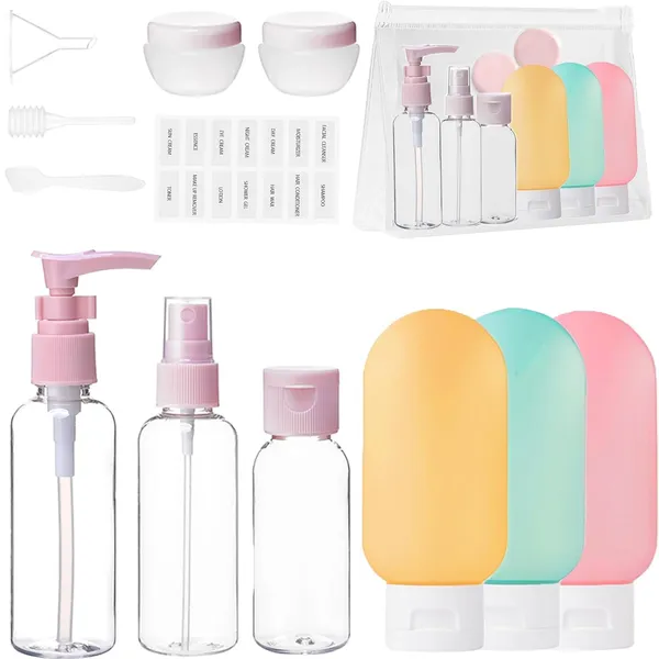 Polypropylene_Pack_Of_12_Travel_Bottles_For_Toiletries_Travel_Essentials_For_Women_Toiletry_For_Travelling_Shampoo_Cream_Handwash_Lotion_Storage_Bottle_Accessories_Women_12_Piece_Set_100ml