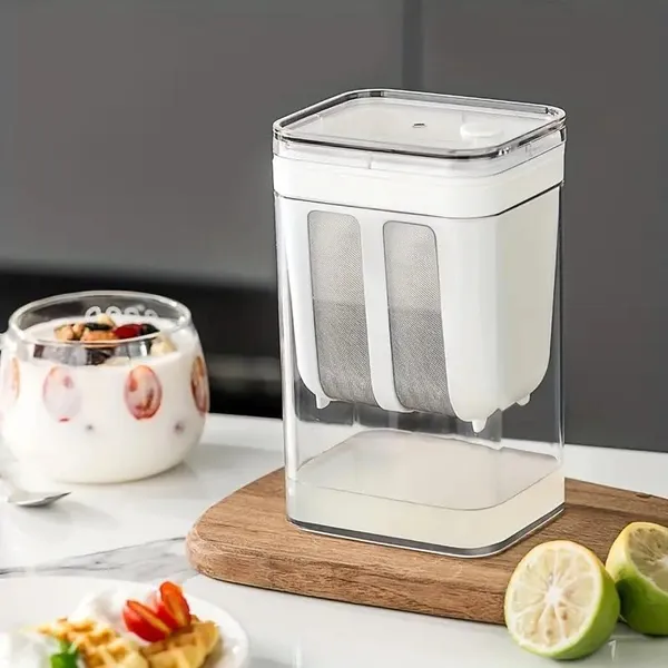 Hung_Curd_Strainer_Box_Curd_Maker_And_Greek_Yogurt_Maker_1100ml_Fine_Mesh_Strainer_With_Lid_Multifunctional_Yoghurt_Filter_Curd_Maker_For_Home_Whey_Separator