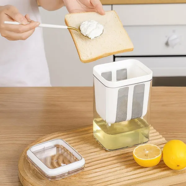 Hung_Curd_Strainer_Box_Curd_Maker_And_Greek_Yogurt_Maker_1100ml_Fine_Mesh_Strainer_With_Lid_Multifunctional_Yoghurt_Filter_Curd_Maker_For_Home_Whey_Separator