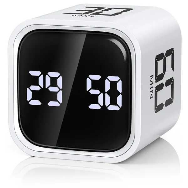 Oria_Digital_Timer_Cube_Pomodoro_Timer_With_Gravity_Sensor_5_10_30_60_Min_Quick_Set_100_Minute_Countdown_Led_Display_3_Volume_Levels_For_Studying_Meeting_Cooking_Time_Management_White