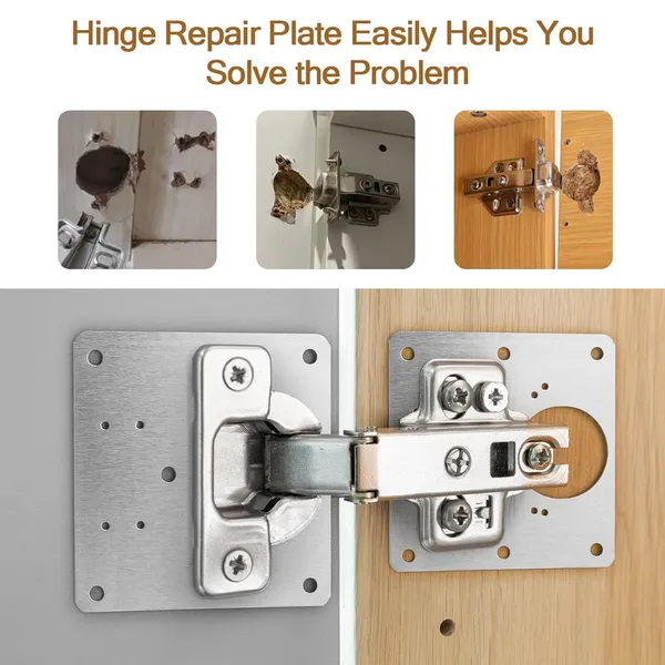 4_Pcs_Hinge_Repair_Plate_Kitchen_Cupboard_Cabinets_Door_Hinge_Repair_Plate_Stainless_Steel_Hinges_Repair_Plates_Brackets_With_Holes_Flat_Fixing_Joining_Mending_Plates_Brackets_With_32_Pcs_Screws