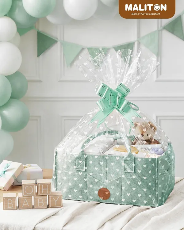 Maliton_Changing_Table_Organiser_Baby_Nappy_Caddy_Newborn_Essentials_Robust_Portable_Felt_Bag_Baby_Storage_Basket_With_Removable_Compartments_Nappy_Bag_As_Baby_Shower_Good_Stuff