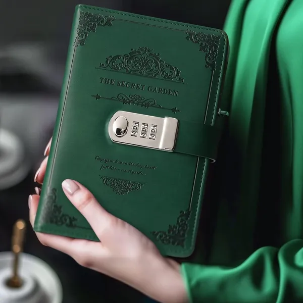 Diary_With_Lock_A5_Pu_Leather_Journal_With_Combination_Vintage_Journal_Password_Protected_Notebook_With_Pen_Gift_Box_Diary_Planner_Organizer_For_Women_Men_8_6x5_8in_192_Pages_The_Secret_Garden_Green