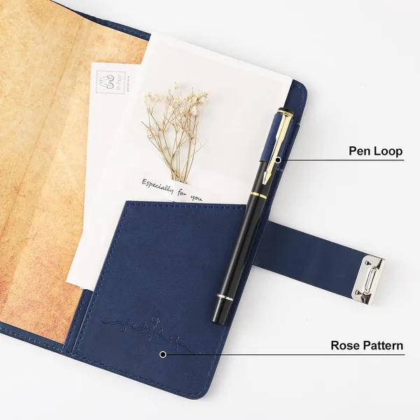 Diary_With_Lock_A5_Pu_Leather_Journal_With_Combination_Vintage_Journal_Password_Protected_Notebook_With_Pen_Gift_Box_Diary_Planner_Organizer_For_Women_Men_8_6x5_8in_192_Pages_The_Secret_Garden_Nevy_Blue