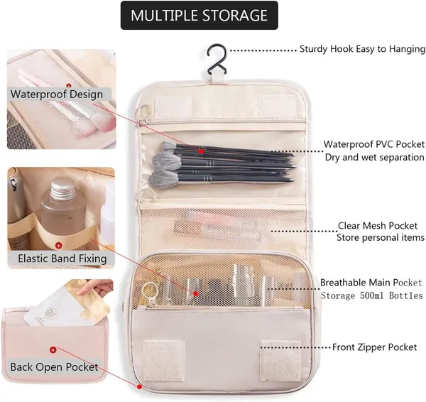 Hanging_Toiletry_Bag_For_Women_Travel_Makeup_Bag_With_Hook_Compact_Cosmetic_Organizer_For_Toiletries_And_Essentials_Beige