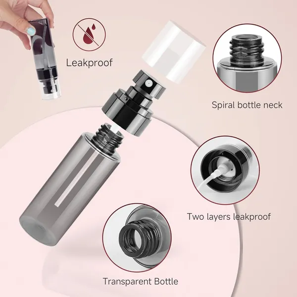 Refillable_Spray_Bottle_100ml_Small_Fine_Mist_Bottles_For_Haircare_Salons_Skin_Care_Plants_Black_Plastic_Travel_Size_Durable_3