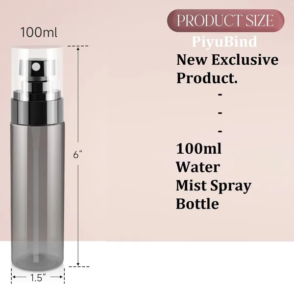 Refillable_Spray_Bottle_100ml_Small_Fine_Mist_Bottles_For_Haircare_Salons_Skin_Care_Plants_Black_Plastic_Travel_Size_Durable_3