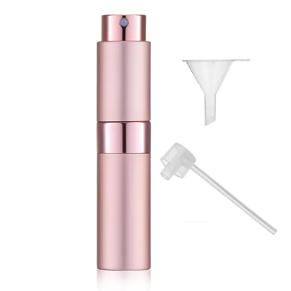 Portable_10ml_Mini_Perfume_Atomizer_Bottles_Refillable_Travel_Spray_Bottles_For_Men_Women_Includes_2_Types_Of_Refill_Tools_Empty_Pocket_Sized_Containers_Pink