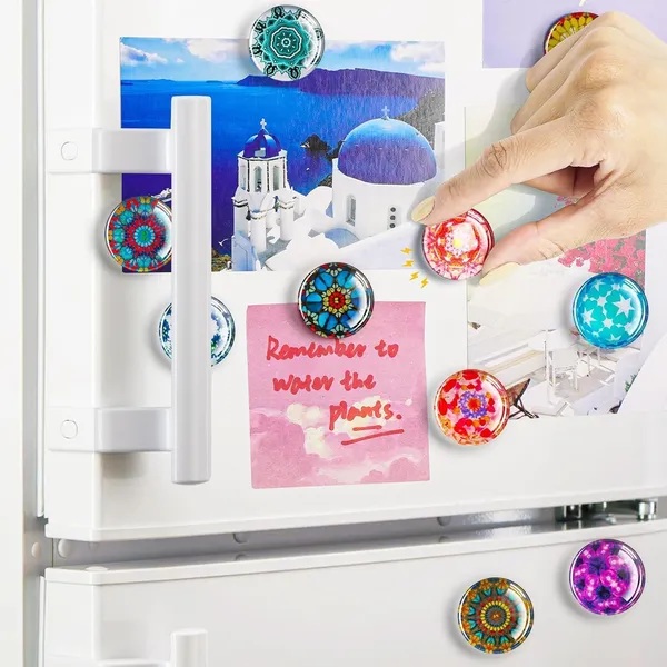 Cute_Modern_Glass_Fridge_Magnets_12_Pack_Of_Colorful_Strong_Magnets_For_Kitchen_Lockers_More_Colourful