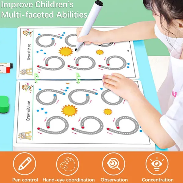 Fennec_Mart_Magical_Tracing_Workbook_Set_64_Pages_Alphabet_Number_Writing_Practice_Book_For_Kids_Reusable_Handwriting_Pen_Control_Training_For_Preschool_Learning