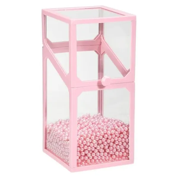 Dustproof_Glass_Cosmetic_Brush_Holder_Makeup_Organizer_Box_With_Lid_For_Vanity_Table_And_Bedroom_Decoration_Square_Pink