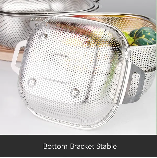 20cm_Premium_Stainless_Steel_Colander_Handle_Strainer_For_Washing_Grains_Fruits_Veggies_And_Pasta_In_The_Kitchen
