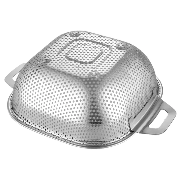 20cm_Premium_Stainless_Steel_Colander_Handle_Strainer_For_Washing_Grains_Fruits_Veggies_And_Pasta_In_The_Kitchen