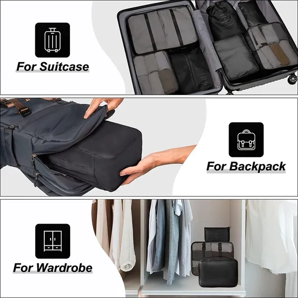 Travel_Organizer_Bag_Set_Packing_Cubes_With_Shoe_Bag_Printed_Storage_Bags_For_Clothes_Makeup_Underwear_Socks_And_Toiletries_7_Pcs_Black