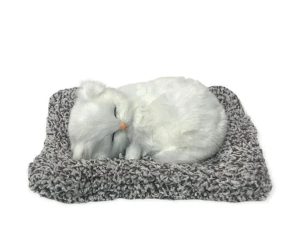 Soft_Sleeping_Cat_Plush_With_Realistic_Meow_Sound_Fun_Toy_For_Kids_Car_Decoration_White