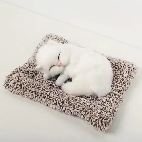 Soft_Sleeping_Cat_Plush_With_Realistic_Meow_Sound_Fun_Toy_For_Kids_Car_Decoration_White