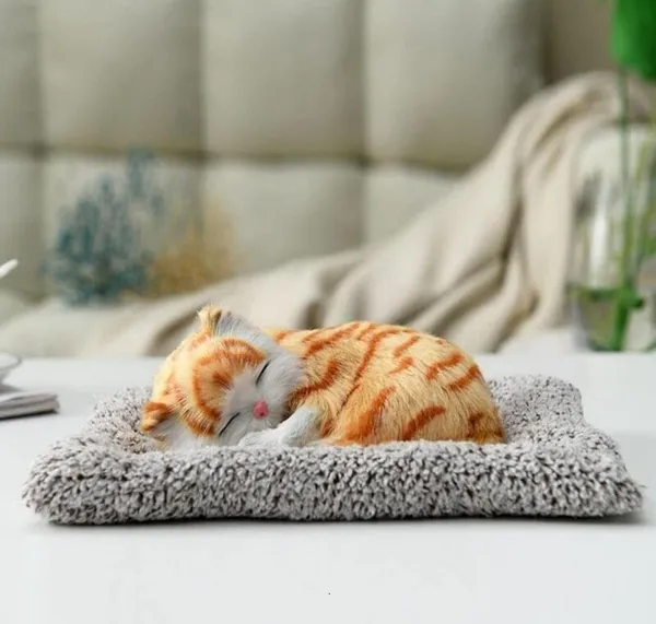 Soft_Sleeping_Cat_Plush_With_Realistic_Meow_Sound_Fun_Toy_For_Kids_Car_Decoration_Orange