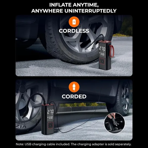 Cordless_Tyre_Inflator_150psi_2x_Faster_Portable_Air_Compressor_Dual_Power_Battery_12v_Car_Port_For_Cars_Bikes_Motorcycles_Balls_Inflatables_Black