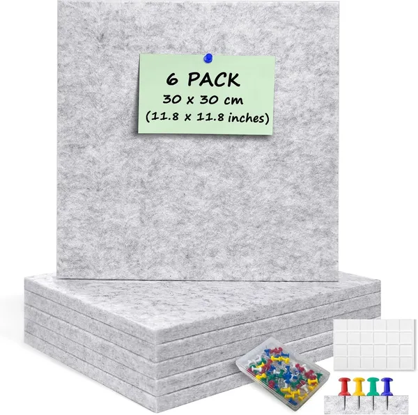 Large_Felt_Bulletin_Board_30x30cm_Self_Adhesive_Message_Boards_With_50_Pushpins_Decorative_Felt_Wall_Tiles_For_Home_Office_School_Notice_Display_Black_6
