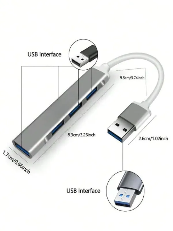 Usb_3_0_Hub_4_Ports_Premium_Aluminum_Usb_Hub_Compatible_With_Windows_Pc_Macc_Mini_Maccbook_And_More_1_Pcs
