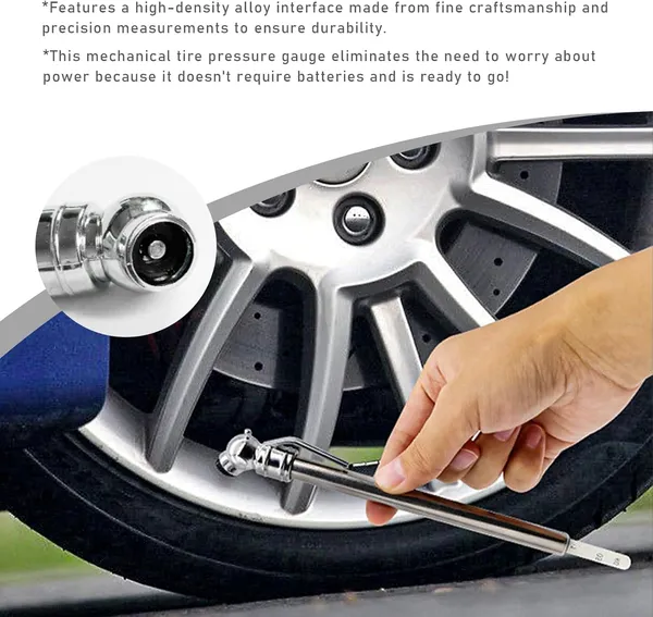 Tire_Pressure_Gauge_S_921_Pencil_Style_With_Deflator_Valve_Reads_In_Psi_Kpa_Durable_Plated_Brass_For_Car_Tires_1_Pcs