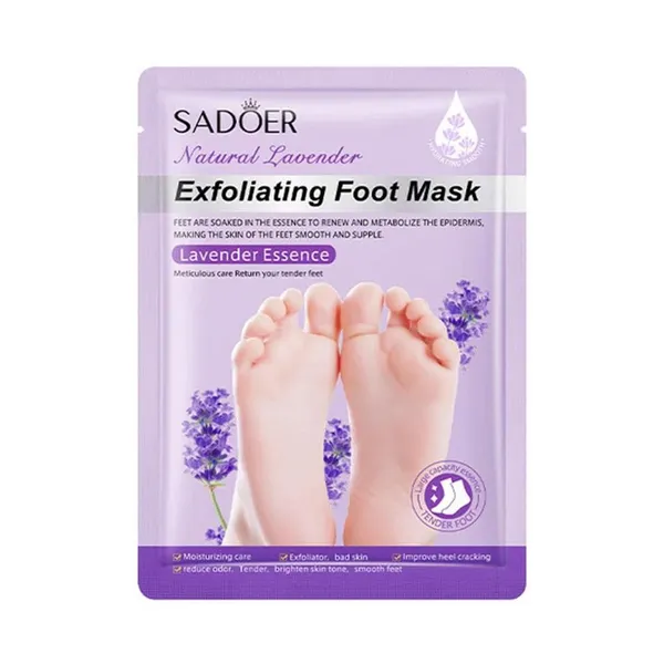 Feenec_Mart_Foot_Peel_Mask_1_Pack_Exfoliating_Foot_Mask_For_Dry_Cracked_Callused_Feet_Foot_Spa_Peeling_Mask_For_Men_Women_Dead_Skin_Heel_Repair_Treatment_Foot_Care_Moisturizer_Lavender