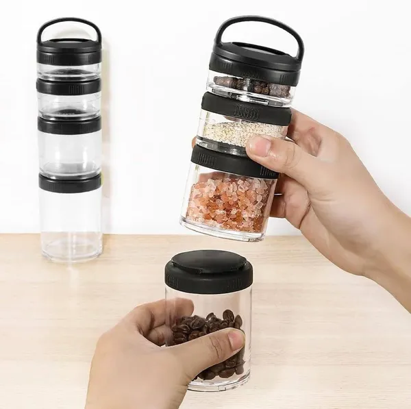 4_Layer_Twist_Lock_Storage_Jars_Stackable_Bpa_Free_Formula_Container_Non_Spill_Snack_Cup_Containers_For_Milk_Powder_Protein_Nuts_Baby_Food_Portable_Travel_Storage_Jars
