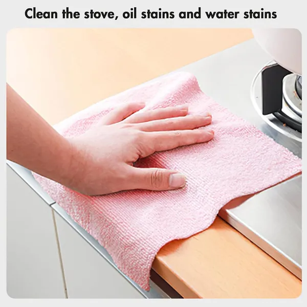 50_Count_Microfiber_Cleaning_Cloth_Roll_Pre_Cut_Tear_Away_Reusable_Highly_Absorbent_Kitchen_Towels_Multipurpose_Cleaning_Rags_For_Kitchen_Home_Car_More_Pink