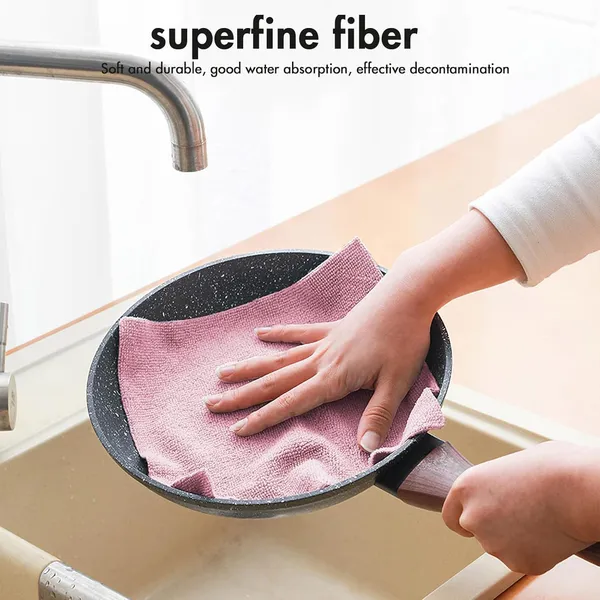 50_Count_Microfiber_Cleaning_Cloth_Roll_Pre_Cut_Tear_Away_Reusable_Highly_Absorbent_Kitchen_Towels_Multipurpose_Cleaning_Rags_For_Kitchen_Home_Car_More_Pink