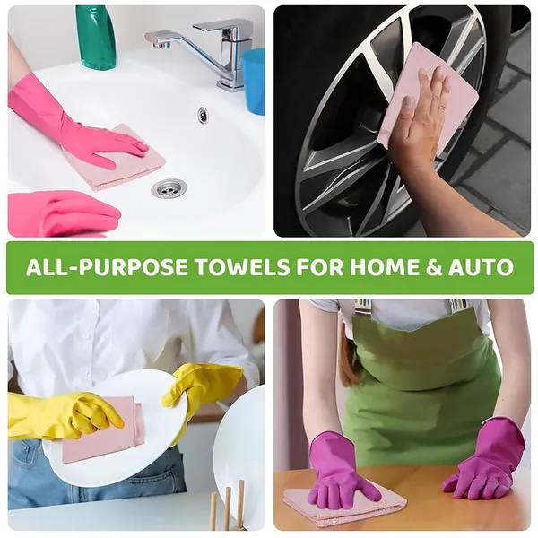 50_Count_Microfiber_Cleaning_Cloth_Roll_Pre_Cut_Tear_Away_Reusable_Highly_Absorbent_Kitchen_Towels_Multipurpose_Cleaning_Rags_For_Kitchen_Home_Car_More_Pink