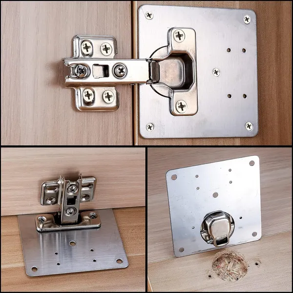 6_Pcs_Stainless_Steel_Cabinet_Hinge_Repair_Plates_With_48_Screws_Flat_Fixing_Brackets_To_Mend_Kitchen_Cupboard_Doors_6