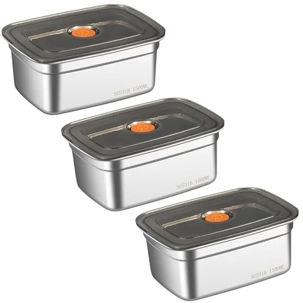 Soligt_Marve_Fridge_Storage_Box_316_Stainless_Steel_Food_Storage_Containers_Food_Grade_Leakproof_Kitchen_Organizer_Freshness_Locking_Microwavable_Freezer_Safe_Silver_With_Lid_1500_Ml_3_Pcs