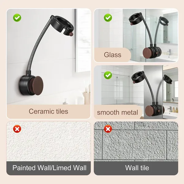 Seancheer_Hands_Free_Hair_Dryer_Holder_Wall_Mount_360_Rotating_Adjustable_Height_Suction_Cup_Blow_Dryer_Holder_No_Drill_Installation_Damage_Free_Wall_With_Cord_Storage_For_Most_Hair_Dryers