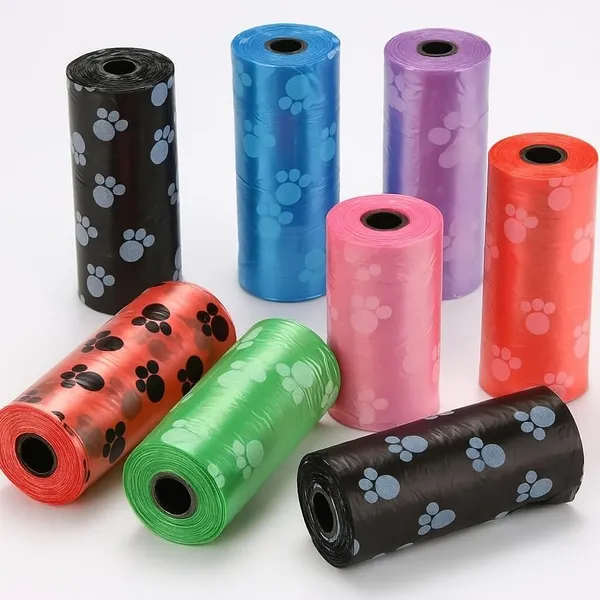 120_Dog_Poop_Waste_Bags_Leak_Proof_Tear_Resistant_Thick_Scent_Free_Pet_Cleanup_Bags_With_Paw_Prints_Fits_Standard_Dispensers_8_Rolls_15_Bags_Each_Roll
