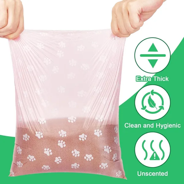 120_Dog_Poop_Waste_Bags_Leak_Proof_Tear_Resistant_Thick_Scent_Free_Pet_Cleanup_Bags_With_Paw_Prints_Fits_Standard_Dispensers_8_Rolls_15_Bags_Each_Roll