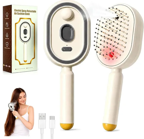 Electric_Spray_Air_Cushion_Massage_Comb_For_Women_3_In_1_Anti_Static_Detangling_Comb_With_Self_Cleaning_Rechargeable_Steam_Hair_Brush_For_Frizzy_Hair_Scalp_Care