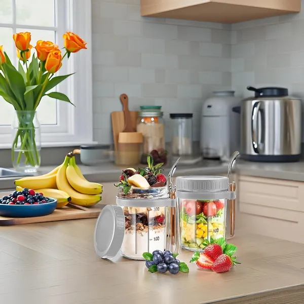 Marve_Glass_Overnight_Oats_Jars_With_Spoon_And_Lid_350_Ml_Airtight_Oatmeal_Container_With_Measurement_Marks_Mason_Jars_With_Lid_For_Cereal_On_The_Go_Container_Yugart_Oats_Jar_2_Pcs