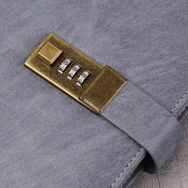 Diary_With_Lock_A5_Pu_Leather_Journal_With_Combination_Vintage_Journal_Password_Protected_Notebook_With_Pen_Gift_Box_Diary_Planner_Organizer_For_Women_Men_8_6x5_8in_192_Pages_Grey_Plain