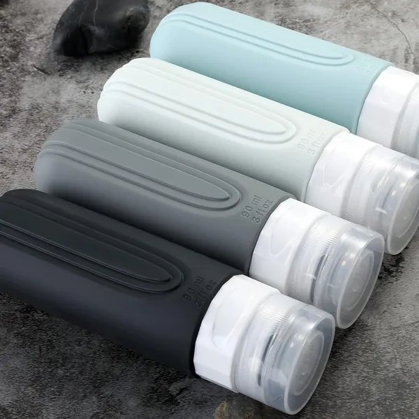 Travel_Bottles_For_Toiletries_4_Pack_90ml_Silicone_Tsa_Approved_Leak_Proof_Bpa_Free_Refillable_For_Shampoo_Lotion_And_Soap_4_Bottle_90ml_Combo_2