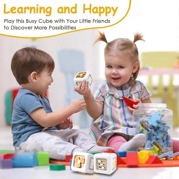 6_In_1_Activity_Cube_For_Toddlers_1_3_Years_Montessori_Busy_Cube_Sensory_Toy_With_Shape_Sorter_Bead_Maze_Gears_Learning_Activities_Educational_Fine_Motor_Skills_Toy_For_Boys_Girls