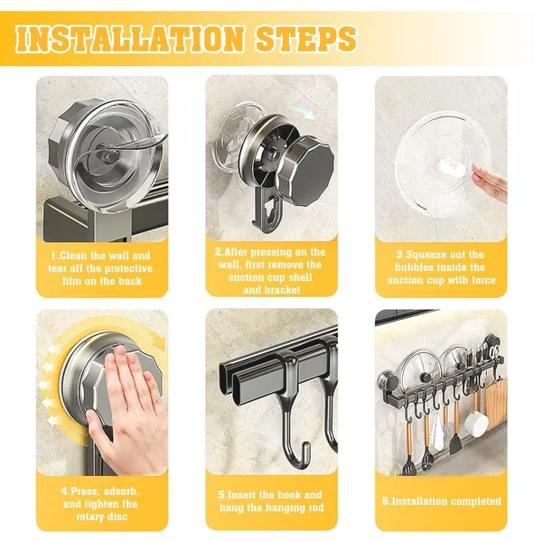 15_7_Inch_Carbon_Steel_Wall_Storage_Organizer_With_Strong_Suction_Cups_8_Hooks_No_Drill_Pot_Lid_Holder_Rack_For_Kitchen_Wall_Mounted_Utensil_Rust_Resistant_Space_Saving_Organizer