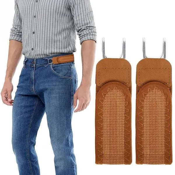 Buckle_Less_Invisible_Elastic_Belt_With_Tactical_Metal_Hook_Adjustable_Unisex_Waist_Belt_Flat_Waist_Design_For_Jeans_Pants_Trousers_Work_Casual_Wear_Everyday_Use_1_Pair