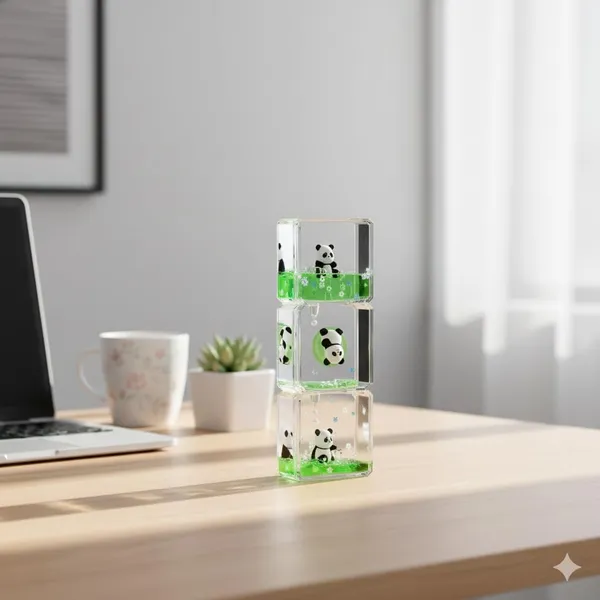Liquid_Motion_Bubble_Timer_With_Panda_Design_Flowing_Oil_Drop_Sensory_Fidget_Toy_Clear_Acrylic_Gravity_Motion_Desk_Decoration_For_Kids_Adults_Relaxation_Display_For_Home_Office_Study_Table