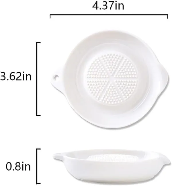 Ceramic_Garlic_Grater_Plate_With_Filter_Pour_Spout_Manual_Ginger_Grinder_Paste_Maker_Ceramic_Grinding_Dish_With_Cleaning_Brush_For_Garlic_Ginger_Turmeric_Nutmeg_Fruits_Vegetables