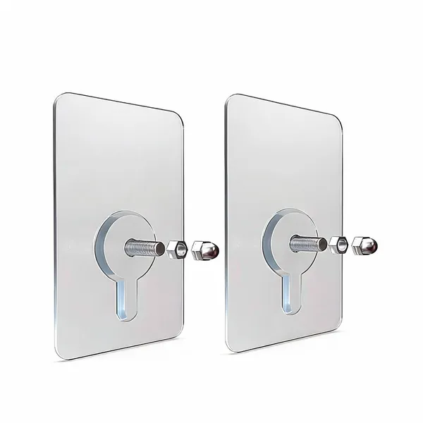 Transparent_Adhesive_No-Drill_Stainless_Steel_Wall_Hooks_10_Pack_-_Pack_of_2