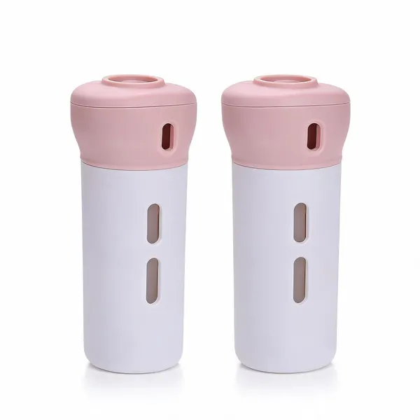 4_In_1_Refillable_Leak_Proof_Travel_Dispenser_Bottle_Set_40Ml_Pink___Pack_of_2