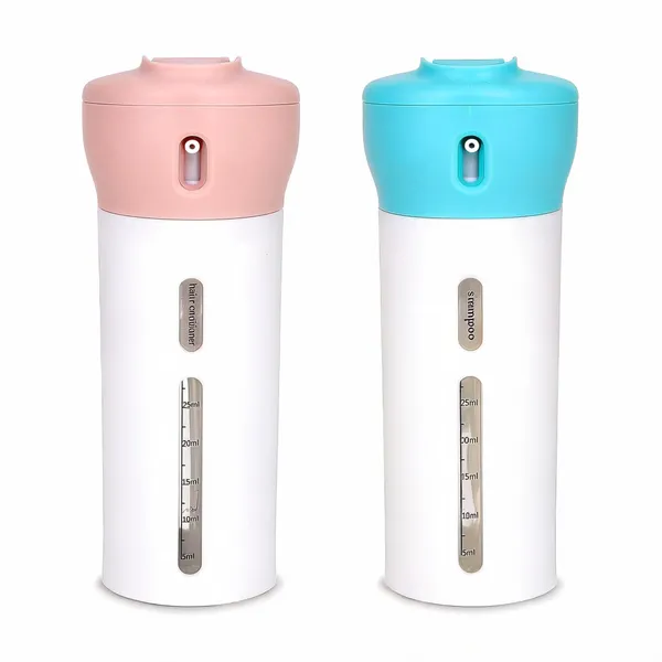 Multicolor_Plastic_4_In_1_Refillable_Leak_Proof_Travel_Dispenser_Bottles___Pack_of_2